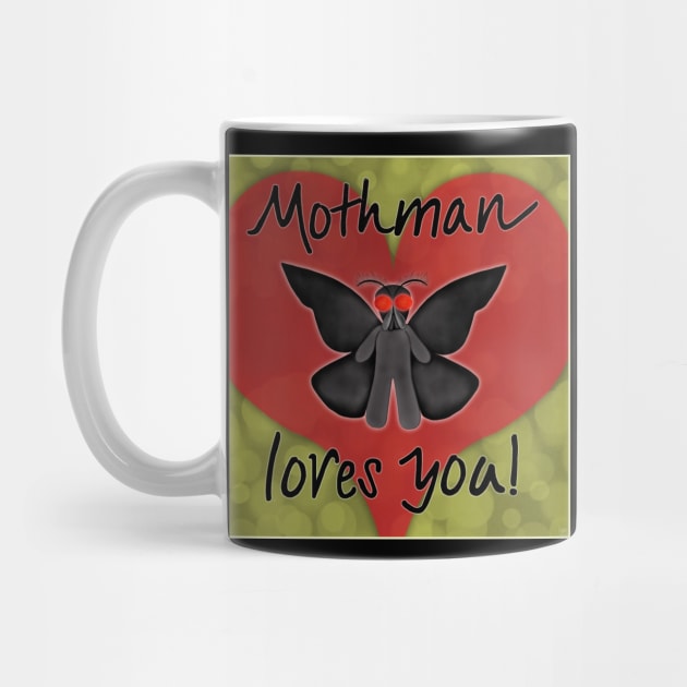 Mothman Loves You by juliabohemian